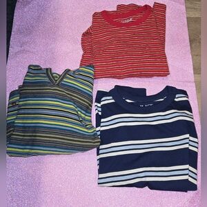 Preowned Good Condition Boys LS Tshirts Bundle Size- S 6/7, 7, M 7/8